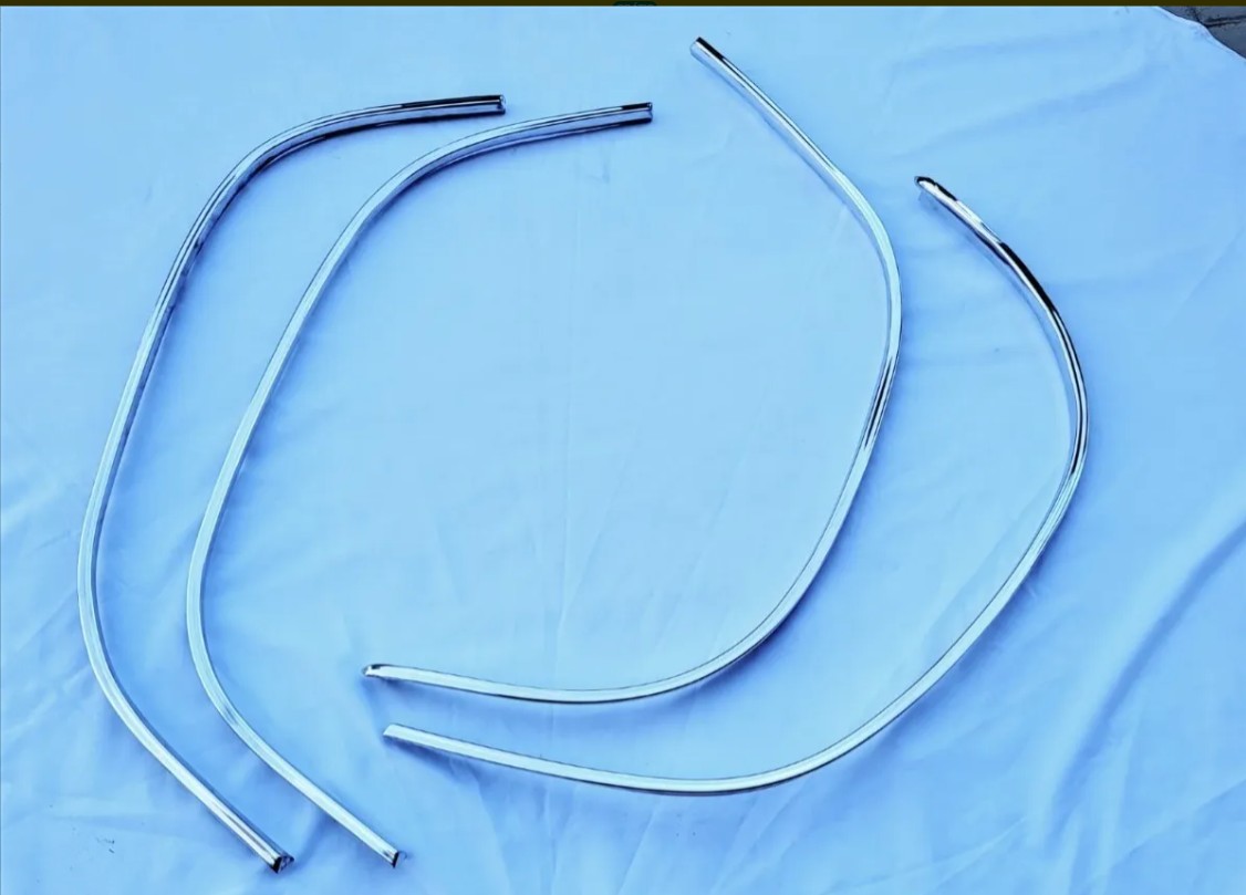 Jogo Frisos Ford F100 Capo Paralama Traseiro Calha Lateral